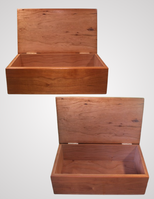Pet Cremation Box (Rustic Cherry)