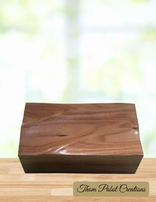 Pet Cremation Box (Canary Wood)