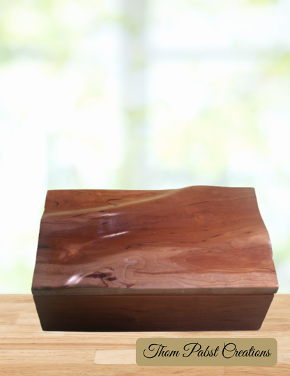 Pet Cremation Box (Rustic Cherry)