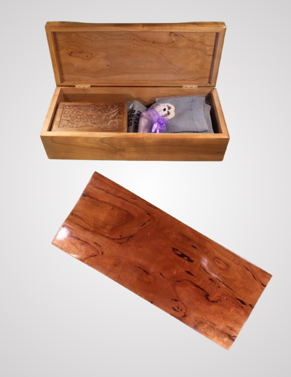 Pet Cremation Box (Rustic Cherry)