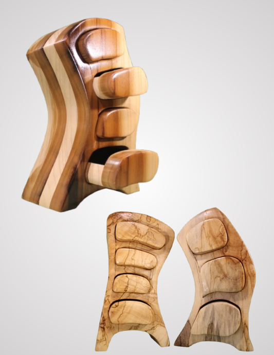 Suessian Jewelry Box (4 Drawer, left leaning)