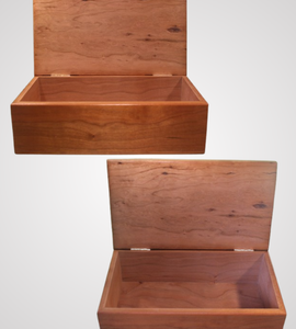 Pet Cremation Box (Rustic Cherry)
