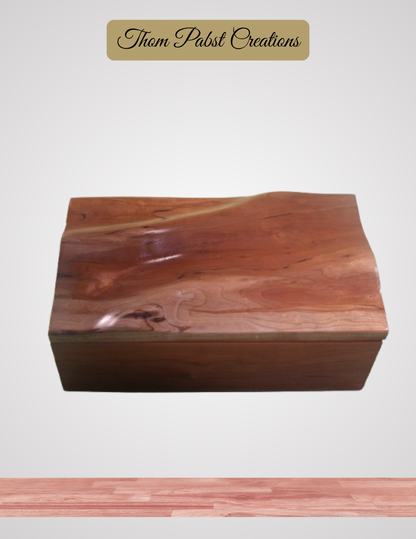 Pet Cremation Box (Rustic Cherry)