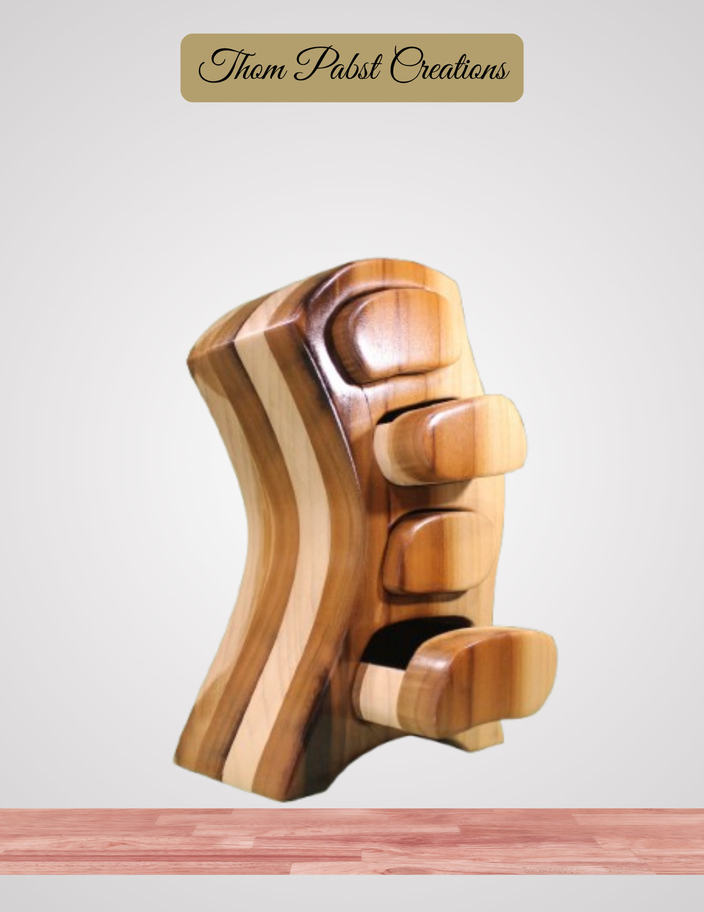 Suessian Jewelry Box (4 Drawer, left leaning)