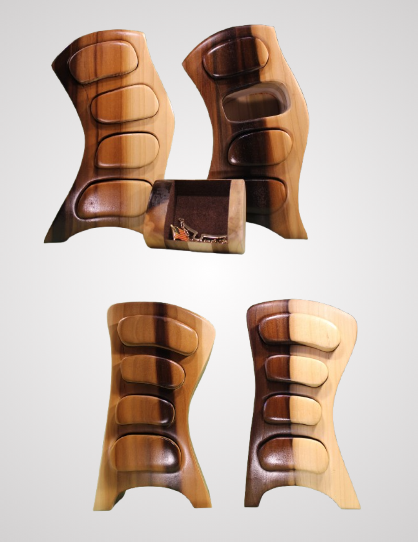 Suessian Jewelry Box (4 Drawer, leaning)