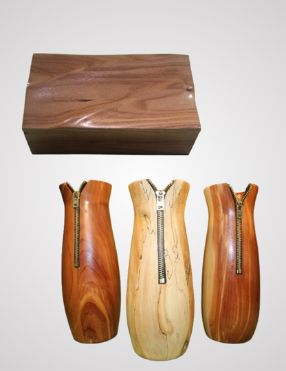 Pet Cremation Box (Rustic Cherry)