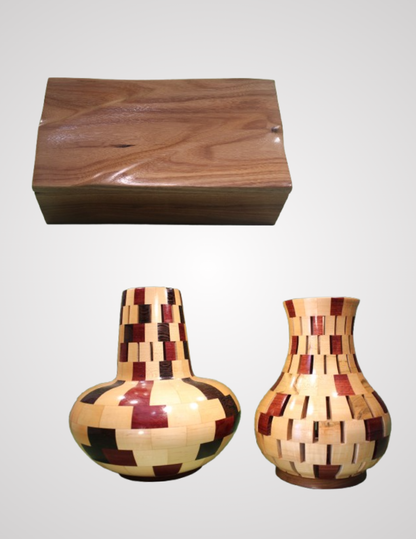 Pet Cremation Box (Rustic Cherry)